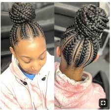 Protective Hairstyle Feed In Braids Hairstyles Feed In Braids Ponytail Braided Hairstyles