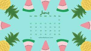 Free June 2019 Calendar Wallpaper Calendar Wallpaper Desktop Calendar June 2019 Calendar