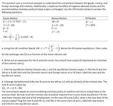 This Question Uses A Numerical Example To Understa