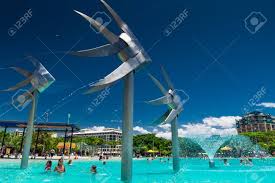 145 the esplanade, cairns, queensland, australia 4870. Cairns Australia 18 Oct 2009 People Enjoy A Hot Day Lagoon Stock Photo Picture And Royalty Free Image Image 61438330