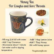 Pin By Lexi Jean On Health Fitness Tea For Cough Honey Tea Tea For Colds