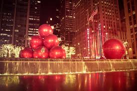 Maybe you would like to learn more about one of these? Ny Through The Lens New York City Photography Giant Red Ornaments 6th Avenue Midtown Holiday