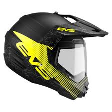 Evs Sports Dshe18va Bk M T5 Venture Medium Arise Black Dual Sport Helmet