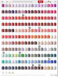 Essie Color Chart In 2019 Essie Colors Nail Colors
