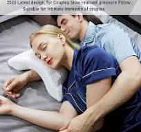 IFCOW Memory Foam Sleeping Pillow for Adult Couples,Ergonomic Anti Pressure  Couples Cuddle Pillow with Arm Hole for Cuddling, Neck & Shoulder Pain, ...