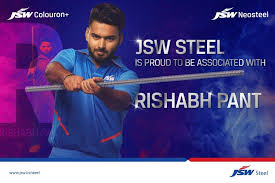 It offers hot rolled and cold rolled coils and sheets; Rishabh Pant Becomes Brand Ambassador Of Jsw Steel