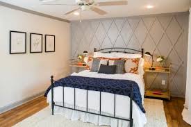 Use it for an accent wall, or paint the whole room in it but keep the rest of the decor neutral. Fixer Upper A Big Fix For A House In The Woods Fixer Upper Master Bedroom Fixer Upper Bedrooms Bedroom Design