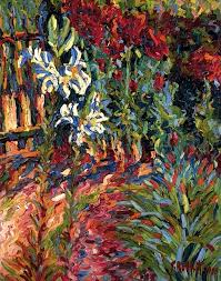 Karl Schmidt Rottluff German 1884 1976 Der Garten German Art Expressionist Painting Art Painting Oil