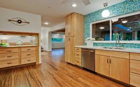 A Closer Look At Bamboo Flooring The Pros Cons Bamboo Flooring Kitchen Kitchen Flooring Outdoor Kitchen Countertops