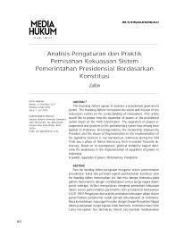 Sistem pemerintahan dan untuk panduan pelajar dalam menjawab soalan kertas 3 sejarah spm, berikut dikongsikan contoh soalan dan nota ringkas berkaitan dengan topik sistem pemerintahan dan pentadbiran negara malaysia. Https Journal Umy Ac Id Index Php Jmh Article Download 2949 3770