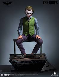 Search, discover and share your favorite joker heath ledger gifs. The Dark Knight Statue 1 3 Heath Ledger Joker Hidden Audio