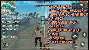 With the introduction of video games like pubg, this entire category of fight royal video games are ending up being well, that ends our garena free fire hack as well as methods. Update Mod Menu Bellara V13 Cheat Auto Headshot 400 Free Fire