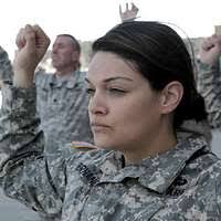 U.S. Air Force Maj. Gen. Kenneth P. Ekman and Col.