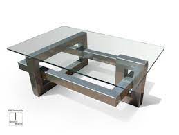 Get the best deal for steel coffee tables from the largest online selection at ebay.com. Rectangular Glass And Stainless Steel Coffee Tables Archiproducts