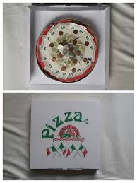 Geldgeschenk Geldpizza Geldgeschenke Geschenke Geburtstagsideen