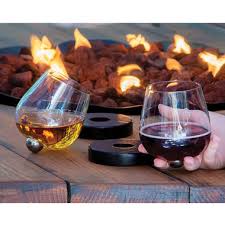 The Rotating Self Aerating Wine Glasses