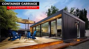 Ultra Modern Container Home Airbnb In Downtown Kelowna Canada Container Homes Cost Prefab Container Homes Container Homes For Sale