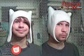 Adventure Time Hat Of Finn The Human By Nekorushi Hat Patterns To Sew Hat Pattern Adventure Time Hat