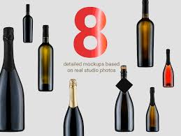 Free wine bottle psd mockups collection. 75 Free Wine Bottle Mockup Templates Graphic Design Resources