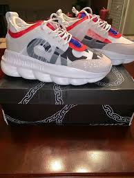 Versace Chain Reaction Sneakers Size 10 Versace Chain Versace Casual Shoes