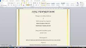 We have 876 free signature fonts to offer for direct downloading · 1001 fonts is your favorite site for free fonts since 2001. Membuat Sijil Menggunakan Teknik Mail Merge Youtube