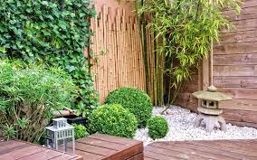 Bamboo can tolerate some extreme weather conditions, making them an excellent choice. 10 Bamboo Landscaping Ideas Small Gardens Japanese Garden Design Bamboo Garden