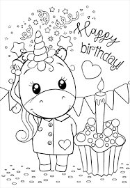 Unicorns coloring page to print and color for free. 15 Adorable Unicorn Coloring Pages Your Kid Will Love