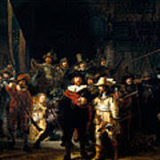 The Night Watch Digital Art by Rembrandt van Rijn - Pixels