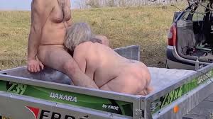 PUBLIC MATURE PORN: OUTDOOR ANAL SEX AND CUM SWALLOWING FOR GRANNY CAM1  2of2 - XNXX.COM