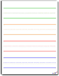 Lined Paper For Kids By Kidznote Loose Leaf Paper Just For Kids Handwriting Paper Lined Paper For Kids Lined Handwriting Paper