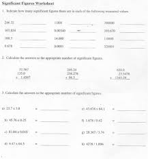 This significant figures worksheet contains 20 different numbers for the student to determine the number of significant figures. Solved Significant Figures Worksheet 1 Indicate How Many Chegg Com