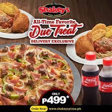 Delivery Exclusive From Shakeys Thin Crust Treats All About Time