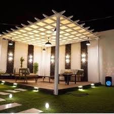 مظلات للجلسات الخارجية 0507575271 backyard garden design outdoor gardens design backyard design