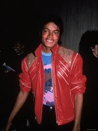 Michael Jackson Premium Photographic Print Art Com Leather Jacket Red Leather Jacket Michael Jackson