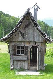 hexenhauschen fur die kleinsten hexenhauschen haus kinder spielhaus garten