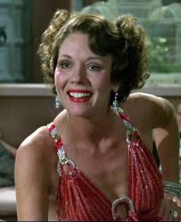 Diana Rigg in her famous Wonder Bread outfit.