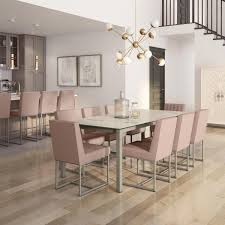 Amisco Industries Ltd New Italian Porcelain On Glass Tabletop In Statuario Marble Finish A New High Point Furniture Market Furniture Dining Chairs