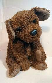 2000 Ty Classic 12 Puppy Dog Flopper Dark Chocolate Brown Stuffed Animal Tysilk Dogs And Puppies Puppies Animals