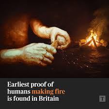 Some HOT news to light up this dark December evening! 🔥 A team of  researchers led by the British Museum has unearthed the earliest known  evidence of fire making, dating back over