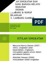 Berikut di bawah ini adalah daftar isi dari kumpulan singkatan pada bahasa indonesia. Istilah Singkatan Dan Lambang Bahasa Melayu