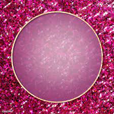 Golden Round Frame On Pink Sequin Textured Background Transparent Png Premium Image By Rawpix Pink Sparkle Background Sparkles Background Textured Background