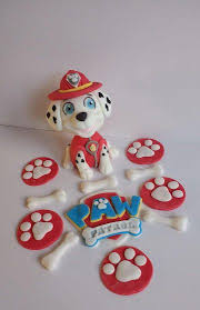 Paw Patrol Inspired Cake Topper Birthday Cake Fondant Marshall Paw Patrol Cake Edible Marshall Children S Cake Kinder Kuchen Geburtstag Paw Patrol Marshall Geburtstagstorte