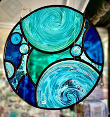 Stained glass kingfisher stained glass suncatcher for windows bird decor stained glass window hanging custom stained glass mothers day gift vitrageartsouvenirs 5 out of 5 stars (1,881) Stained Glass Roundel Window Hanging