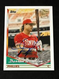 Sold at Auction: 2004 Topps All-Time Fan Favorites Auto Darren Daulton