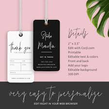 Venn diagram template, concept map templates Hang Tag Template Editable And Printable Thank You Labels Diy Corjl