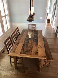 Farmhouse Table Reclaimed Chestnut Barnwood Farmhouse Table Long Rustic Dining Table Farmhouse Dining Room Table