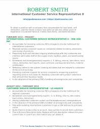 Serves customers by providing product and service information and resolving product and service problems. International Customer Service Representative Resume Samples Qwikresume