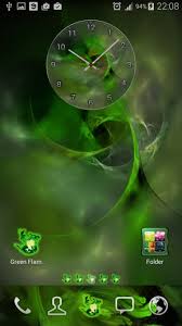 Green Flame Go Theme For Android App Free Download Android Apps Android Theme Go Theme