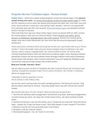 Berikut adalah contoh genre dari narrative. Pengertian Narrative Text Bahasa Inggris Panduan Komplit
