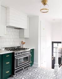 Green Lower Cabinets Scandinavian Kitchen Design Interior Design Kitchen Kitchen Interior